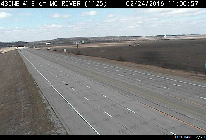 I-435 NB Before Missouri River