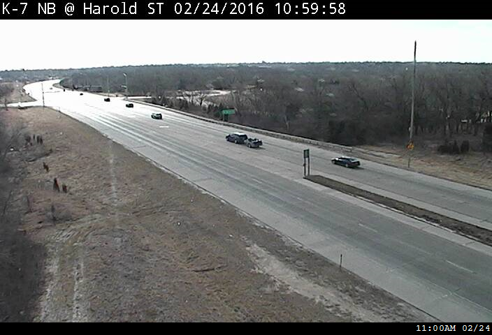 K-7 NB At Harold St