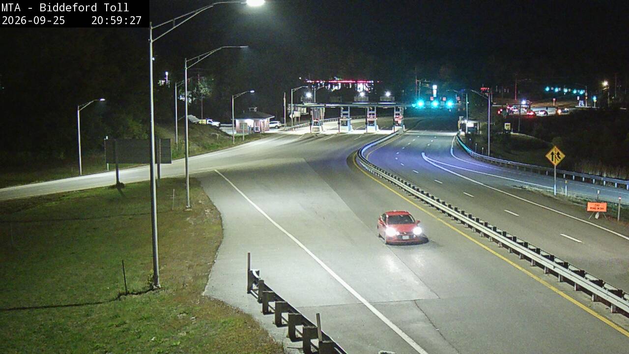 Maine Turnpike Mile 31.3 - Biddeford Toll (East)