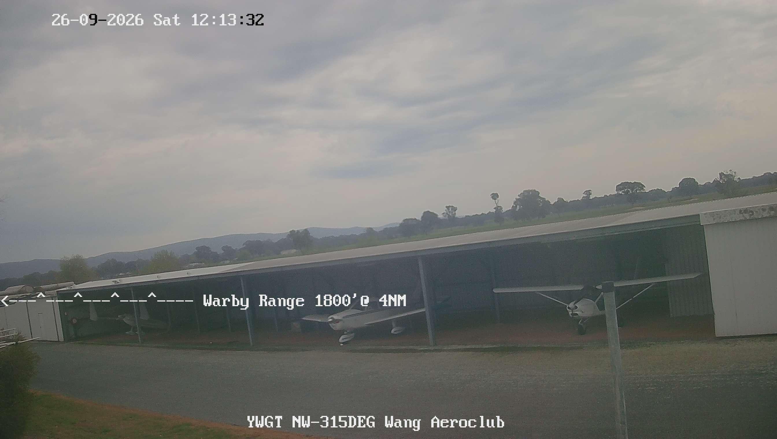 YWGT - Wangaratta (Facing NW)