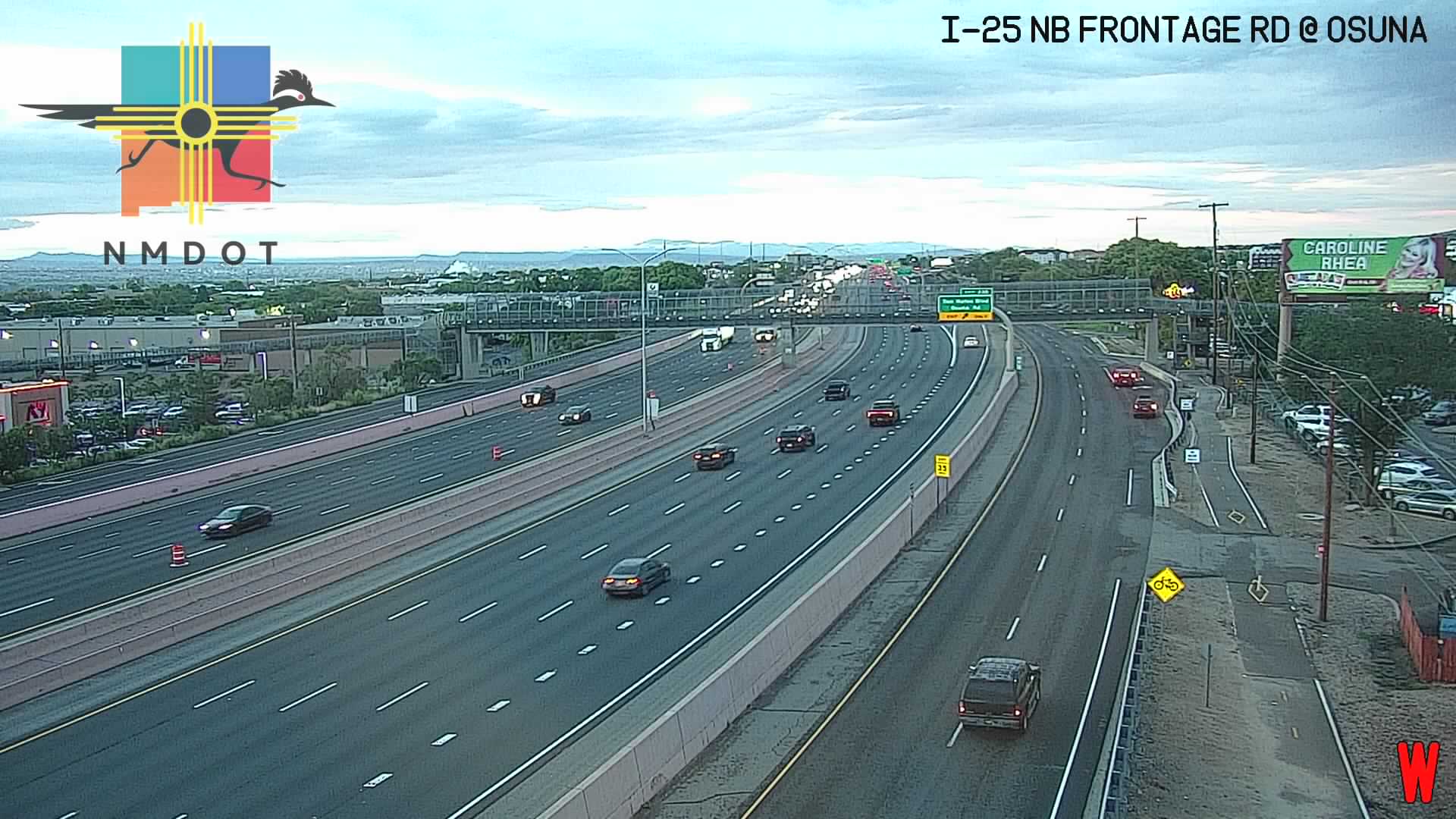 I-25 NB Frontage Rd @ Osuna