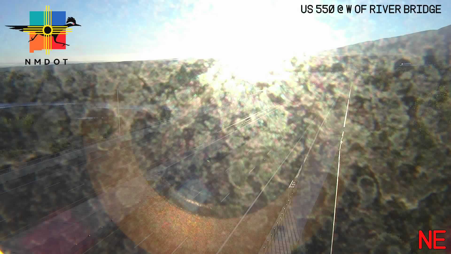 US 550 @ W of River Bridge
