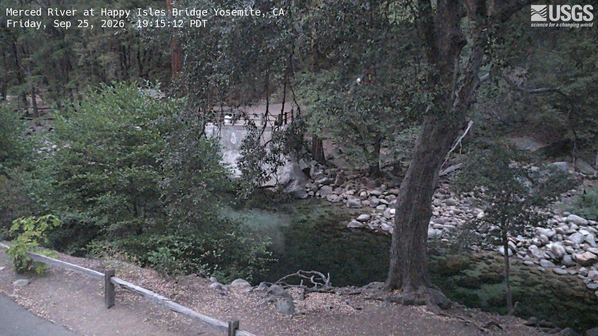 Merced River at Happy Isles