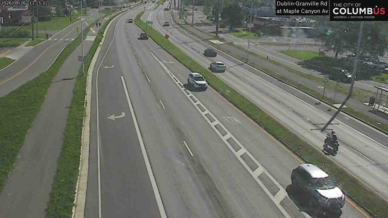 (City of Columbus) Dublin Granville Rd at Maple Canyon Ave