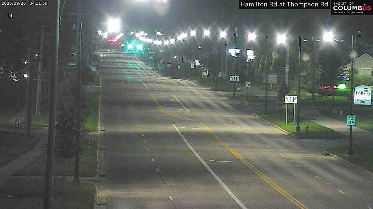 (City of Columbus) Hamilton Rd at Thompson Rd