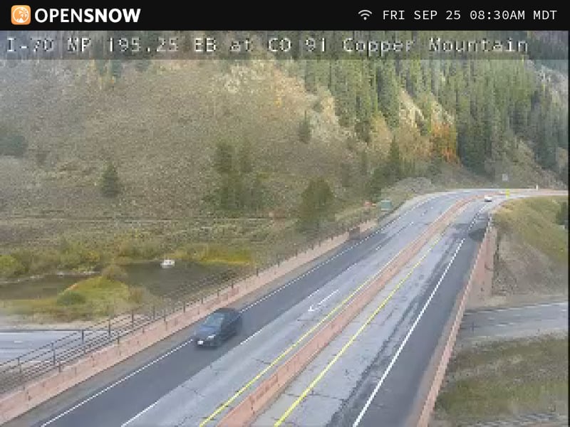 Copper Mountain - I-70 at Copper Mountain east