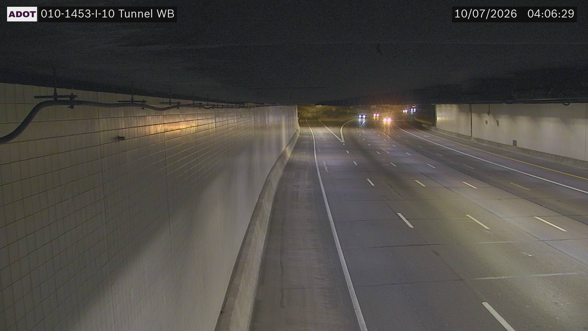 I-10 WB 144.90 @Tunnel