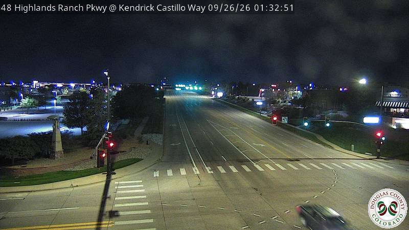Highlands Ranch Pkwy MP 003.00 WB at Lucent Blvd: Looking East
