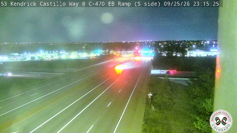 Lucent Blvd MP 018.50 NB at EB C-470 Ramps: Looking North