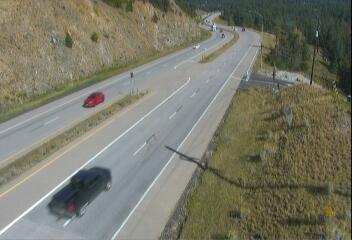 US 285 MP 241.10 NB : 0.4 miles N of Doubleheader Ranch Rd: Looking North