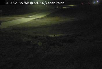 I-70 MP 352.35 WB at CO 86/Cedar Point: Looking West