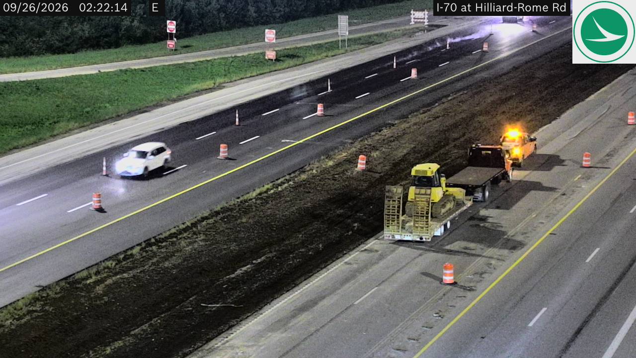 I-70 at Hilliard-Rome Rd