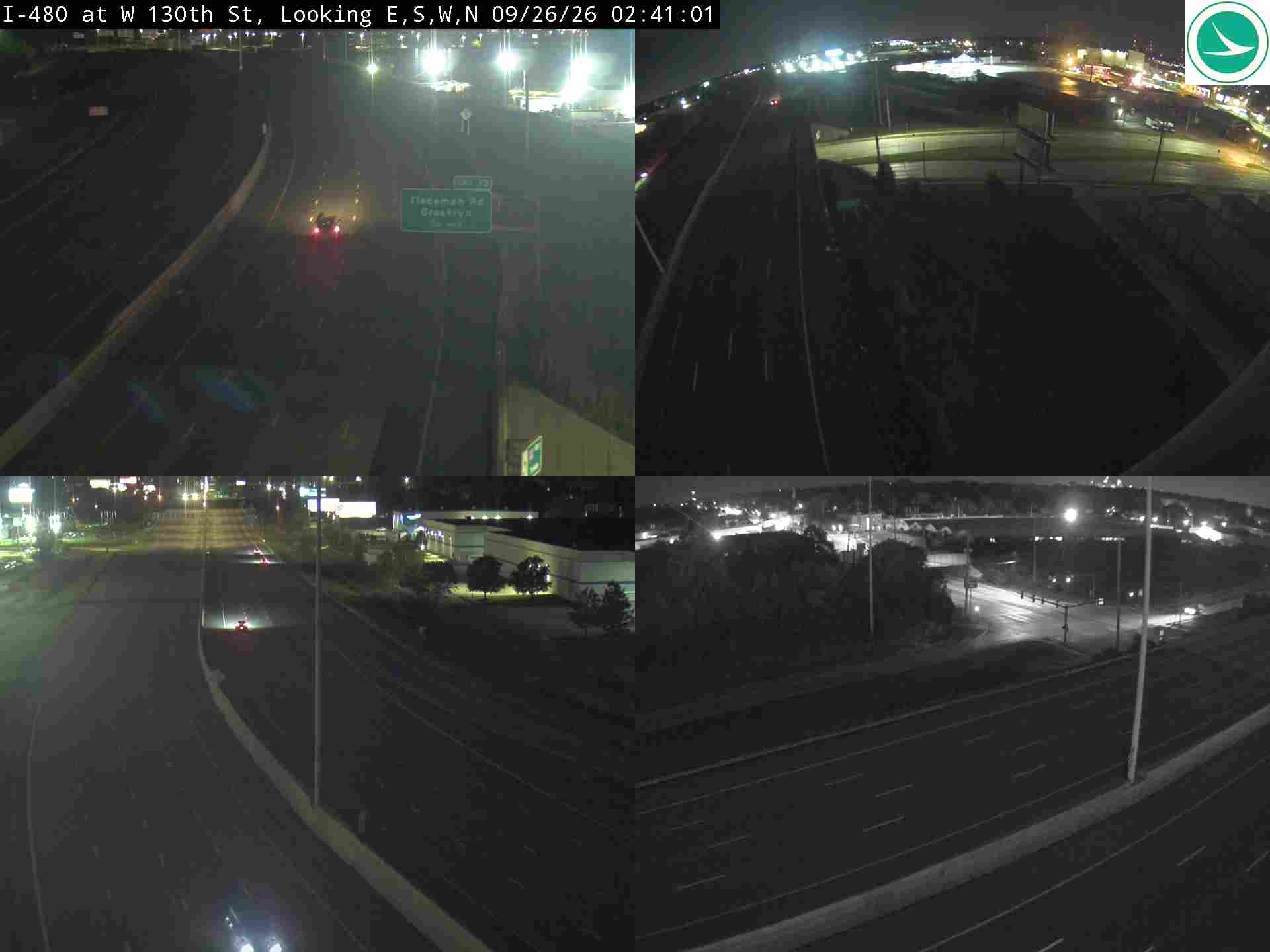 I-480 at W 130th St