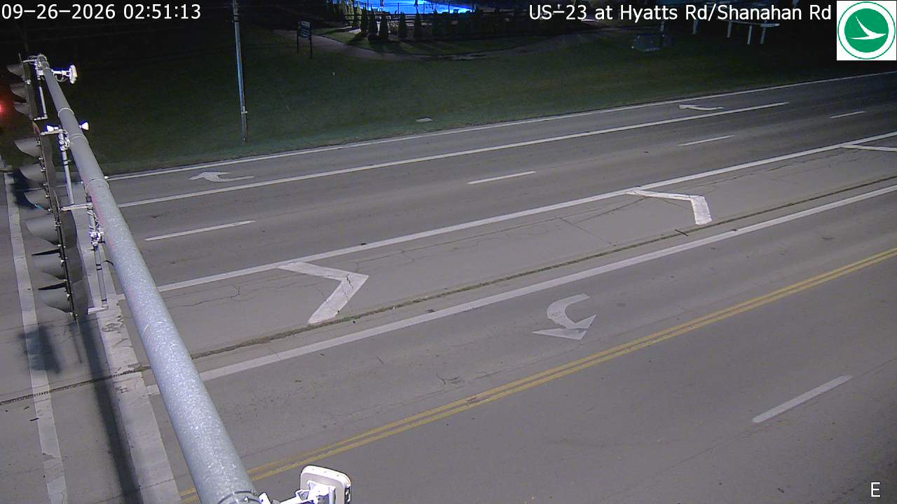 US-23 at Hyatts Rd/Shanahan Rd