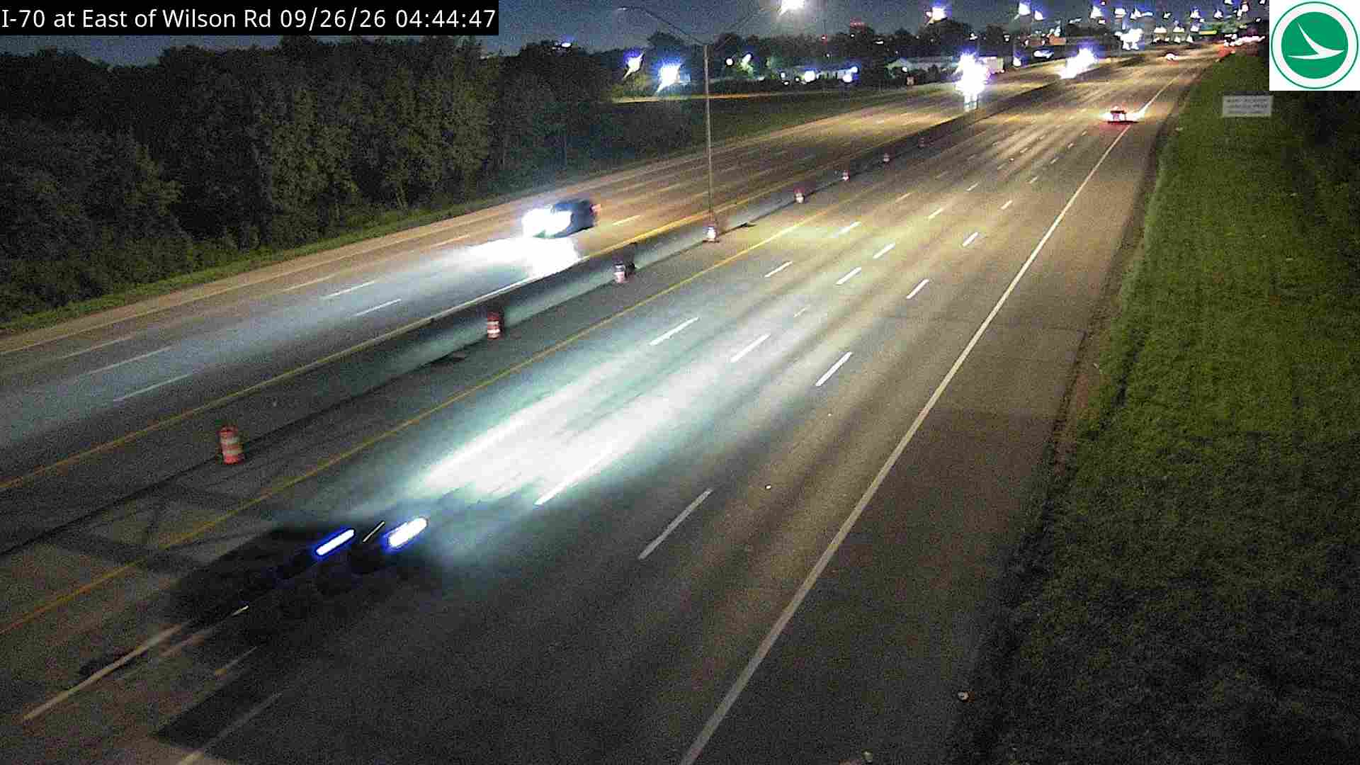 I-70 at East of Wilson Rd