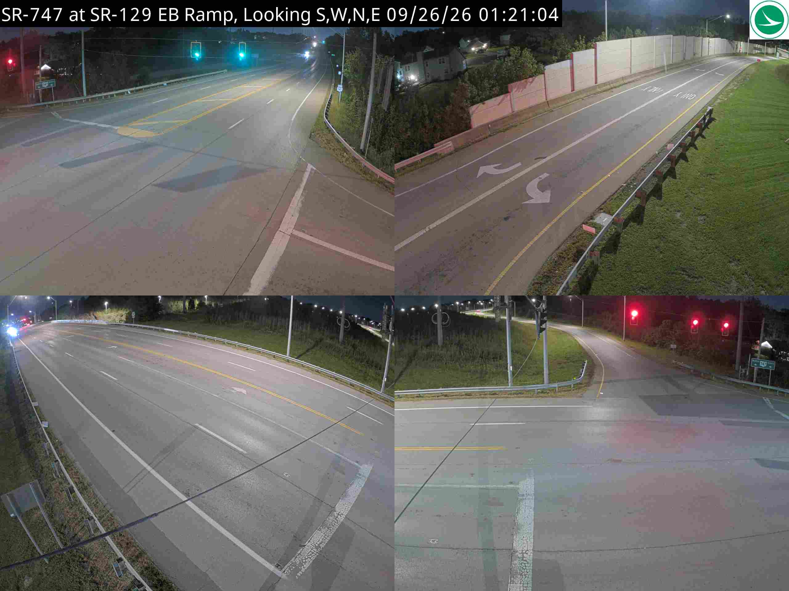 SR-747 at SR-129 EB Ramp