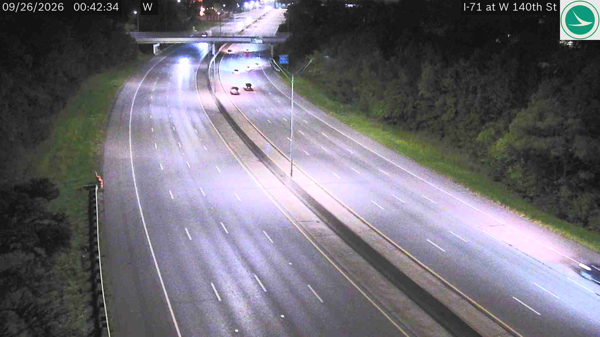 I-71 at W 140th St
