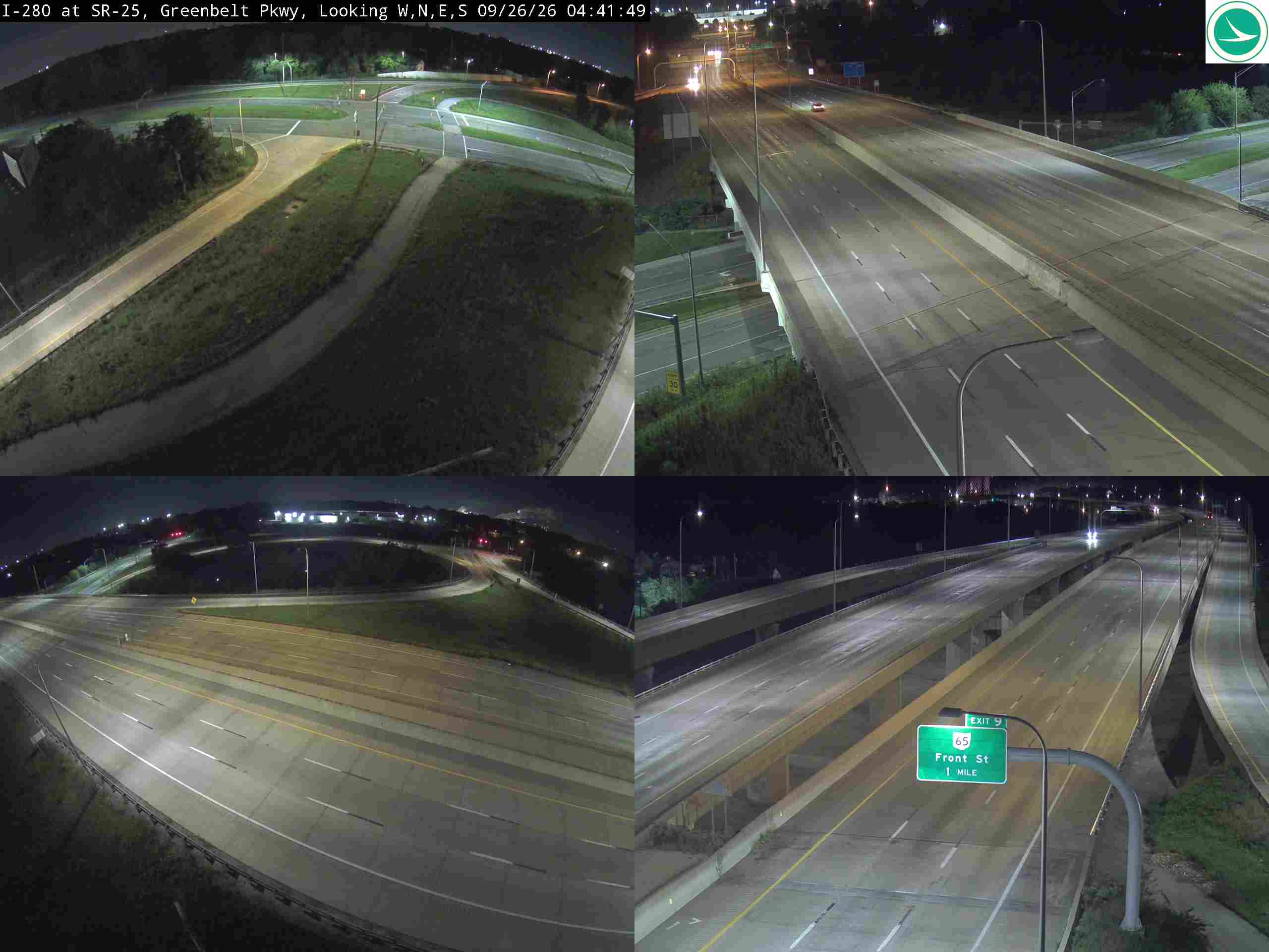 I-280 at SR-25, Greenbelt Pkwy