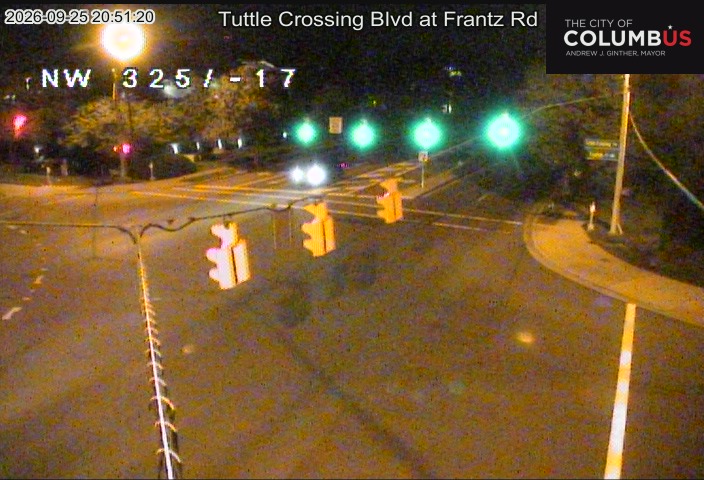 (City of Columbus) Tuttle Crossing Blvd at Frantz Rd