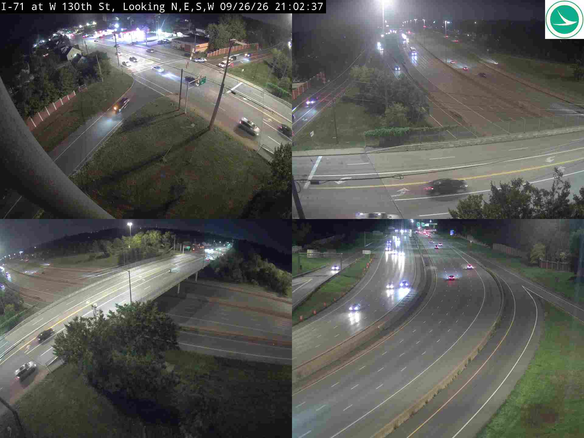 I-71 at W 130th St
