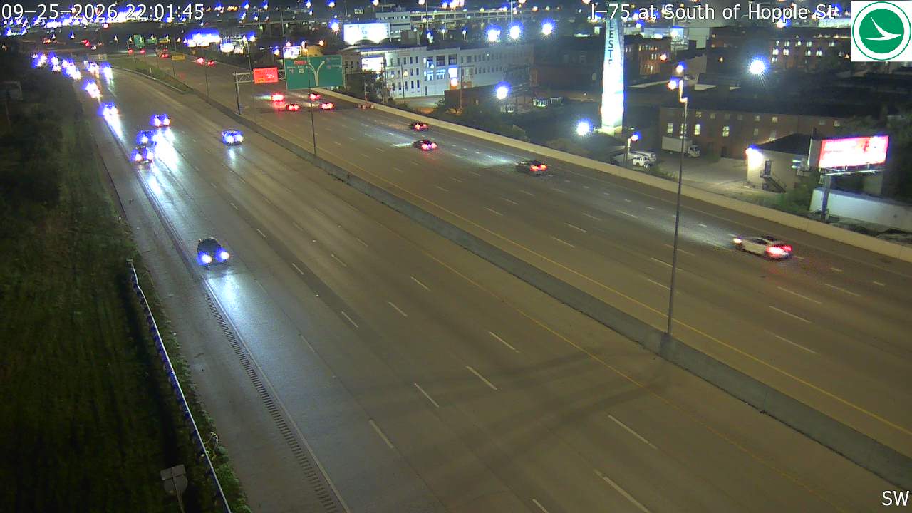 I-75 at S of Hopple St