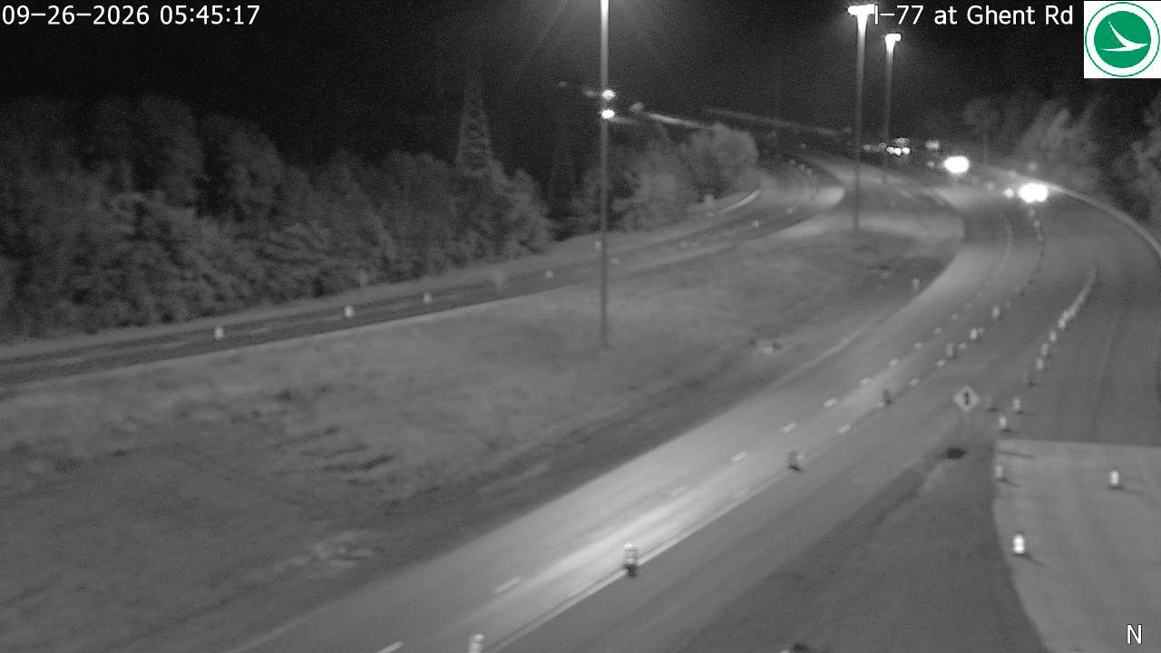 I-77 at Ghent Rd