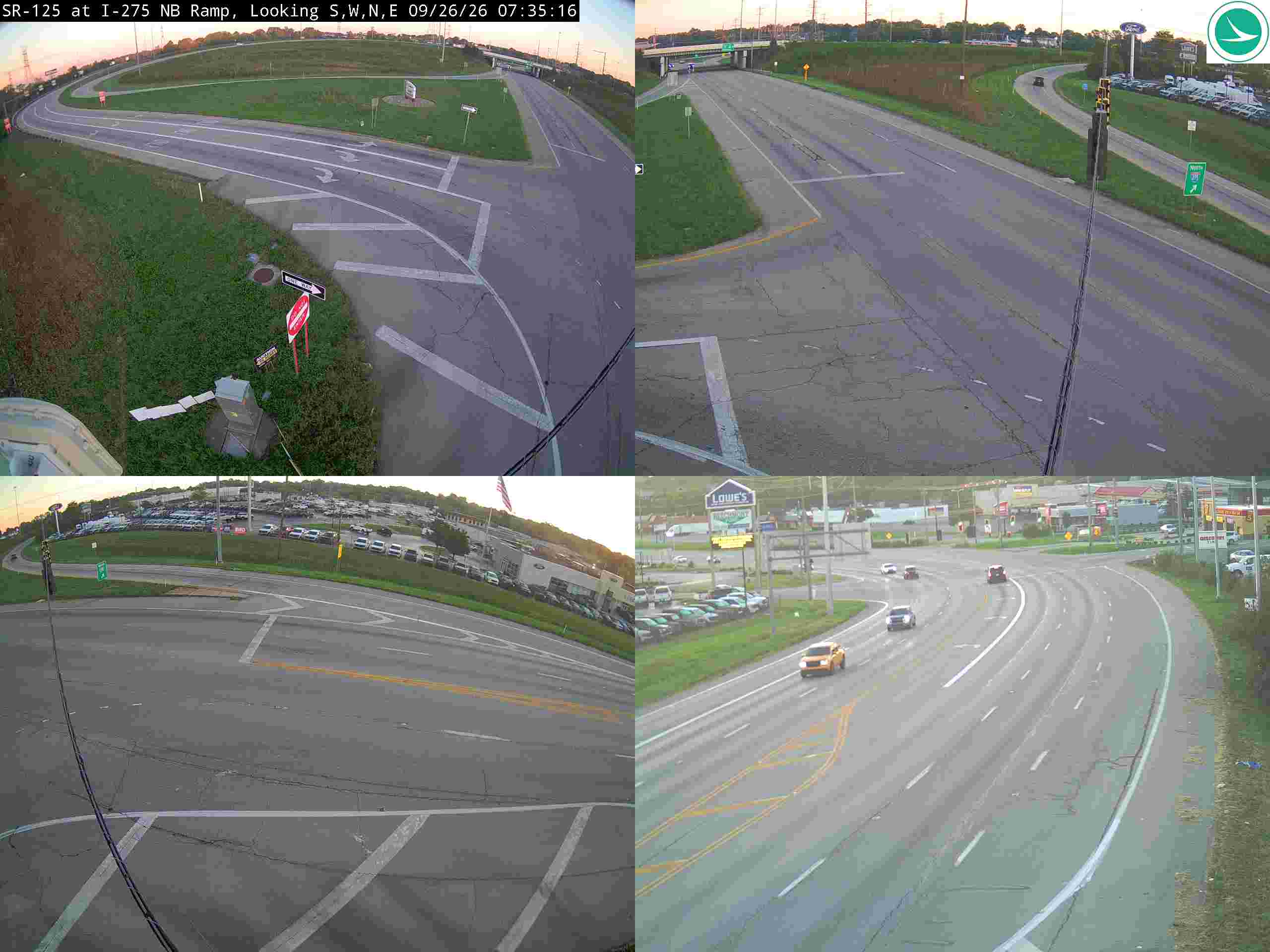 SR-125 at I-275 NB Ramp