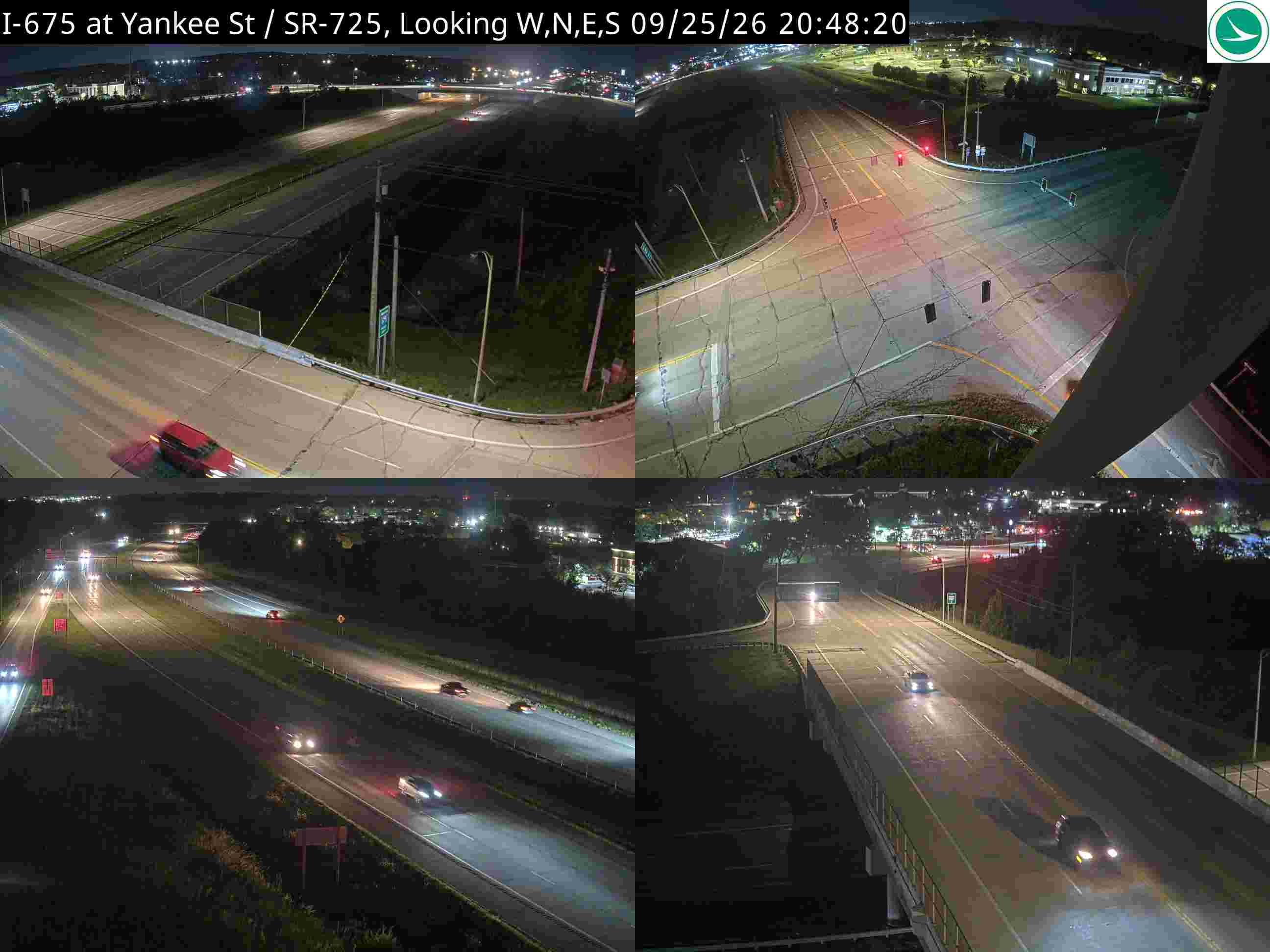 I-675 at Yankee St / SR-725