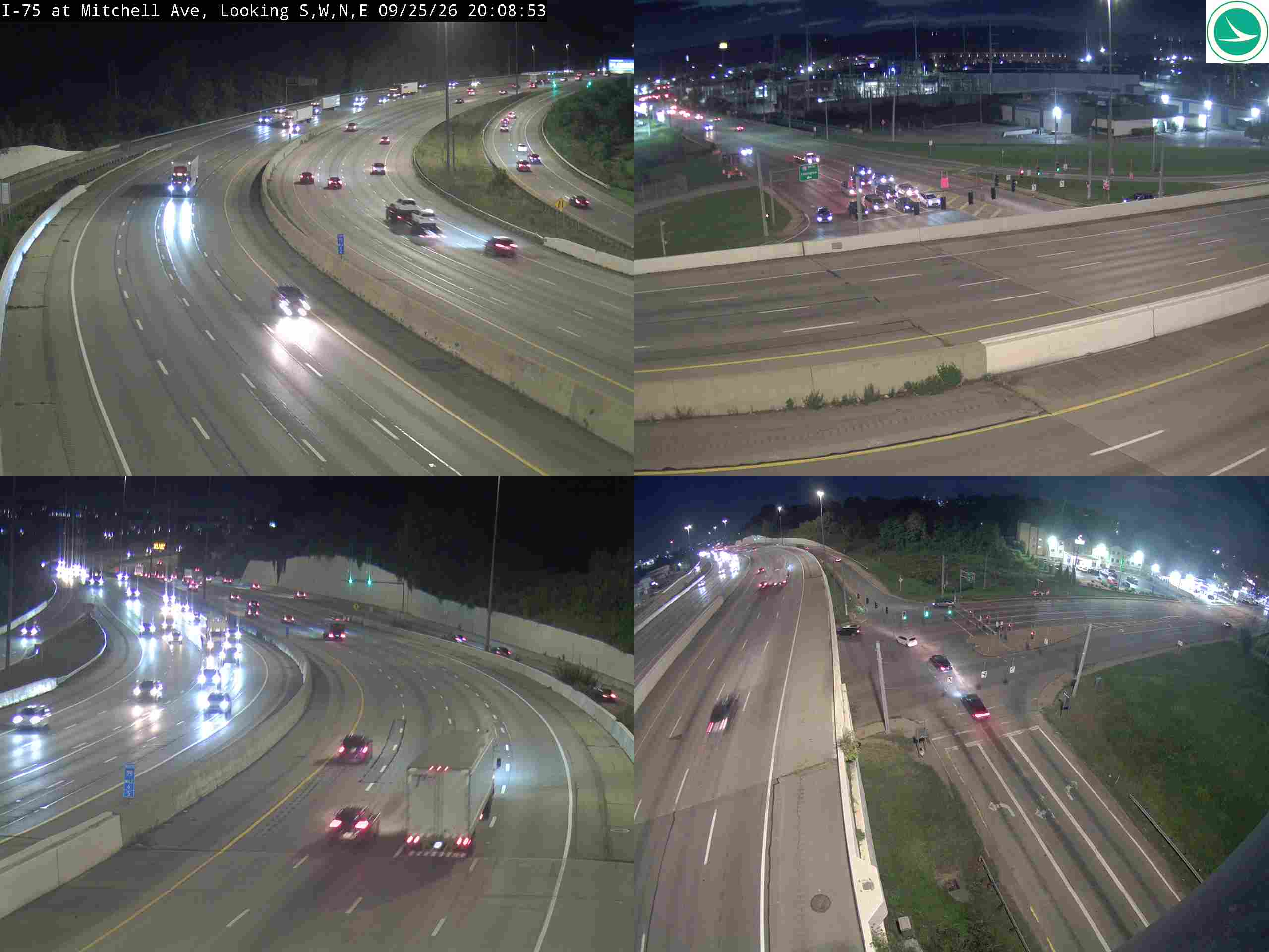 I-75 at Mitchell Ave
