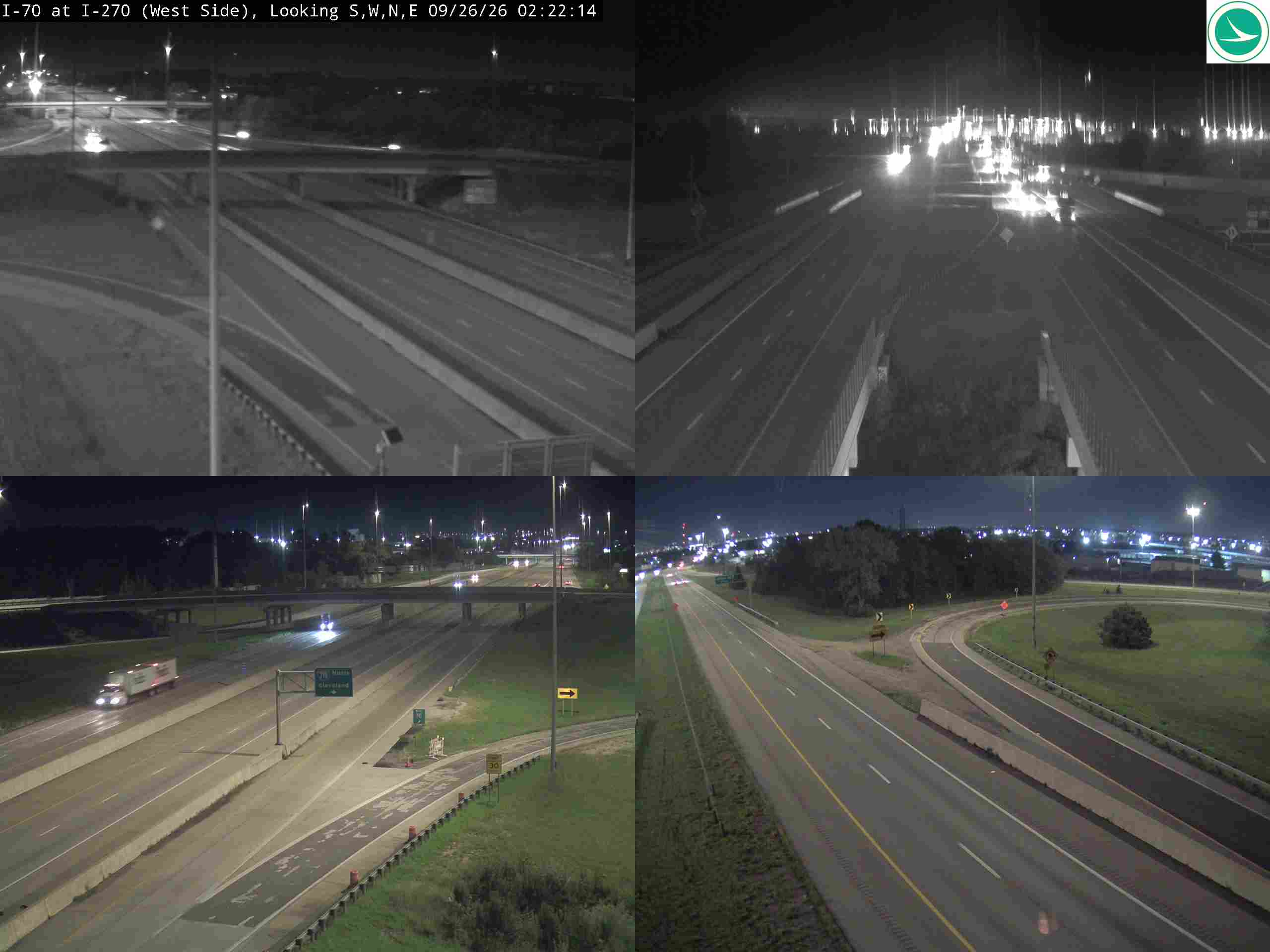 I-70 at I-270 (West side)