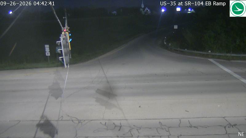 US-35 at SR-104 EB Ramp