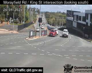 Caboolture - Morayfield Road & King Street Intersection - South