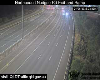 Nudgee - Northbound Nudgee Road Exit and Ramp