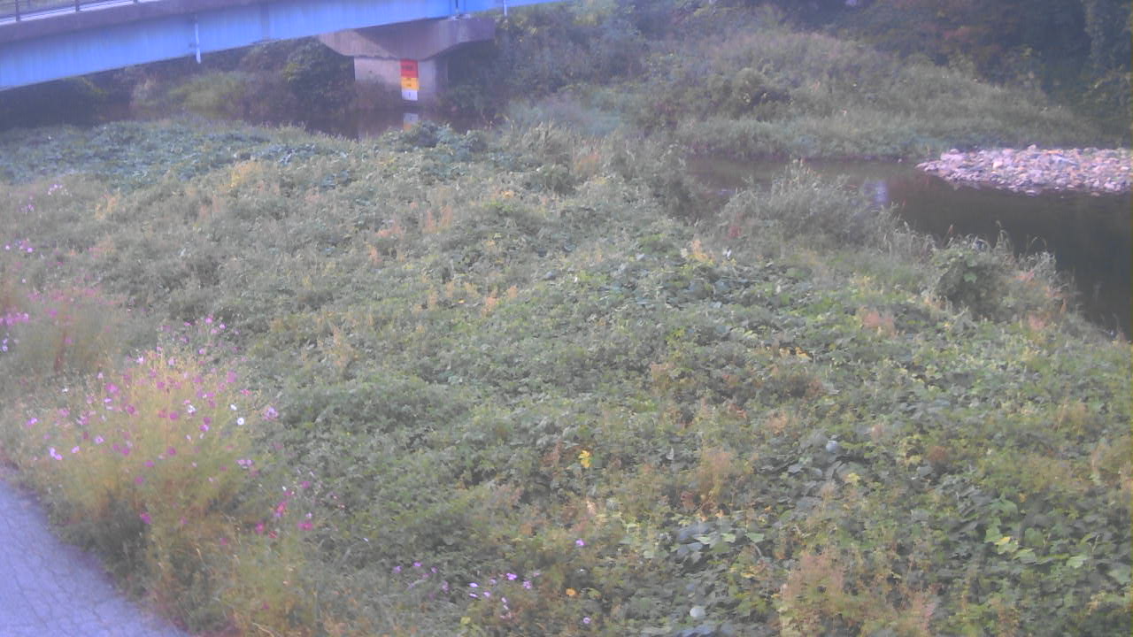 Shiramizukawa River at Genji-zaka Bridge