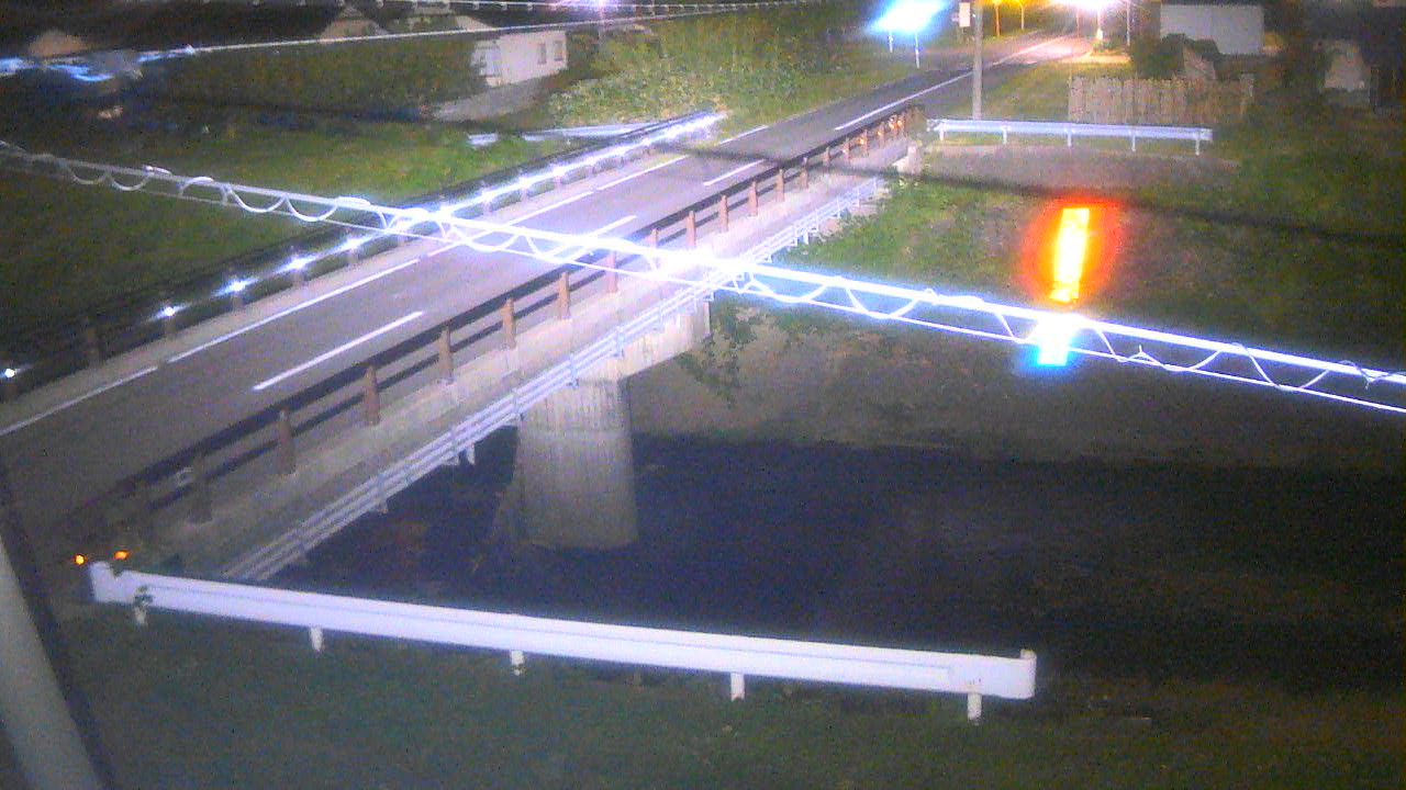 Shonai Takase River at Tsukimi Bridge