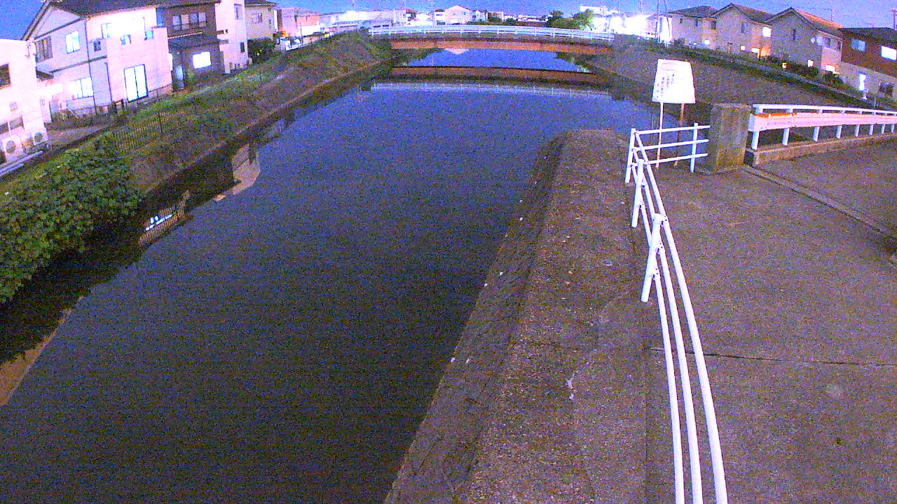 Shin-Otoku River at Hiraki Bridge