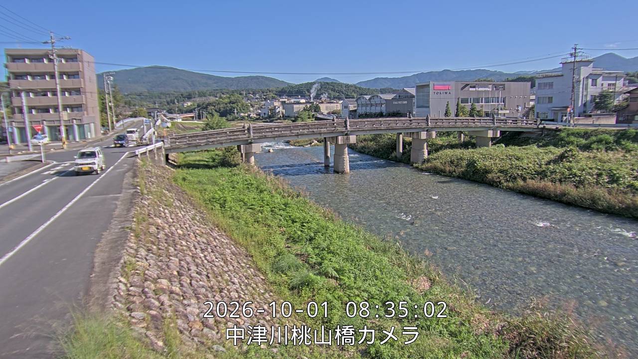 Nakatsugawa River, Momoyama Bridge