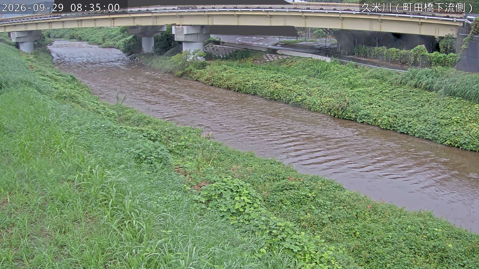 Kume River below Machida Bridge