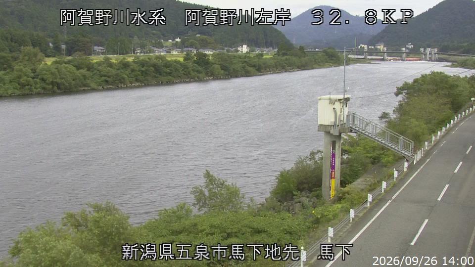 Gosen City Umashimo, Agano River