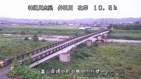 Bandai Bridge, Fujichuo, Toyama