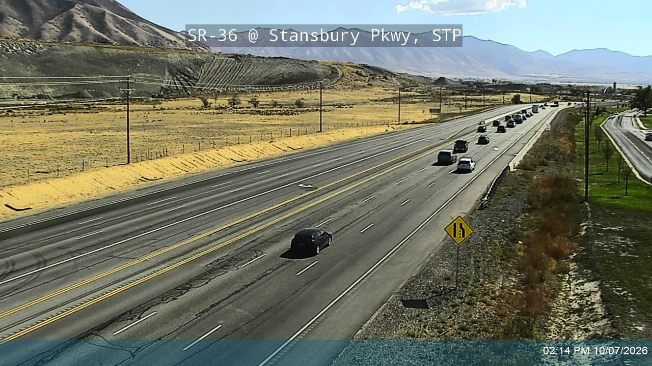 SR-36 @ Stansbury Pkwy, STP SB