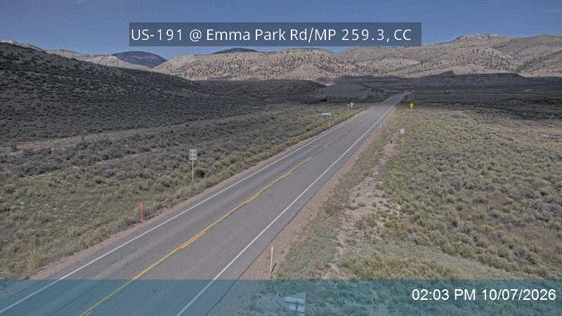 US-191 @ Milepost 259.75, CC SB