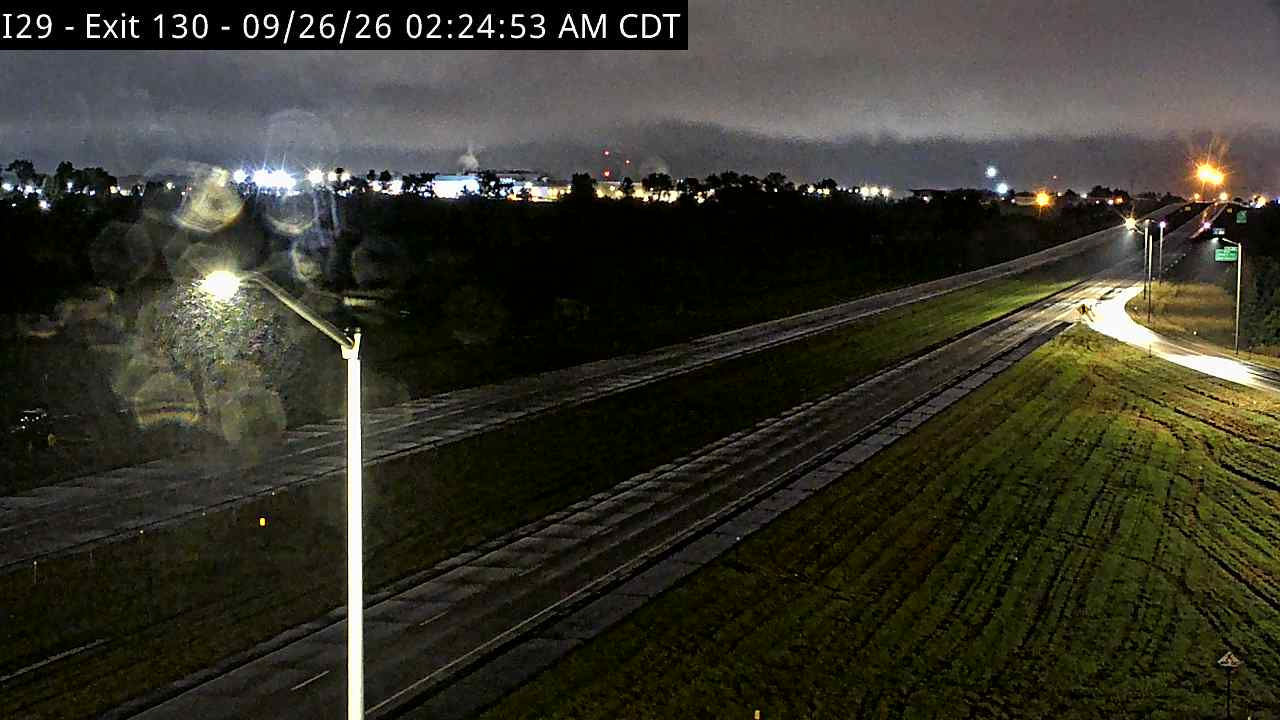 Brookings-5 miles south of town along I-29 @ MP 130 looking north