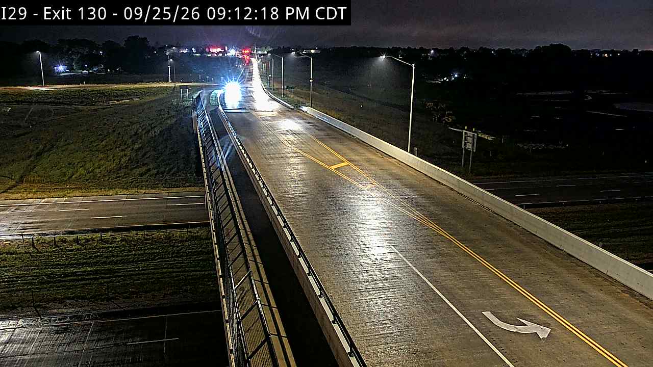 Brookings-5 miles south of town along I-29 @ MP 130 looking west