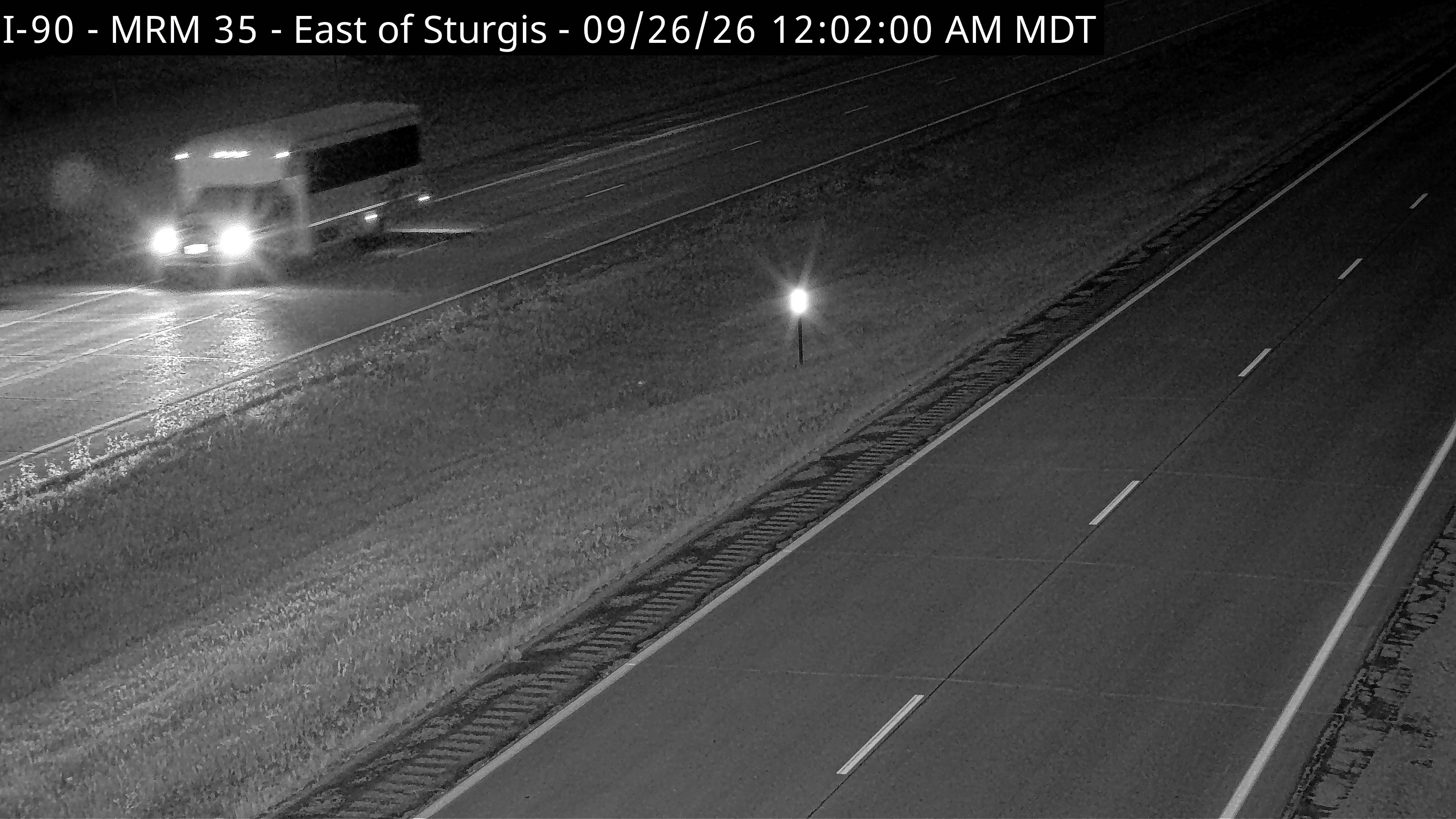 Sturgis-east of town along I-90 @ MP 35.6 road surface