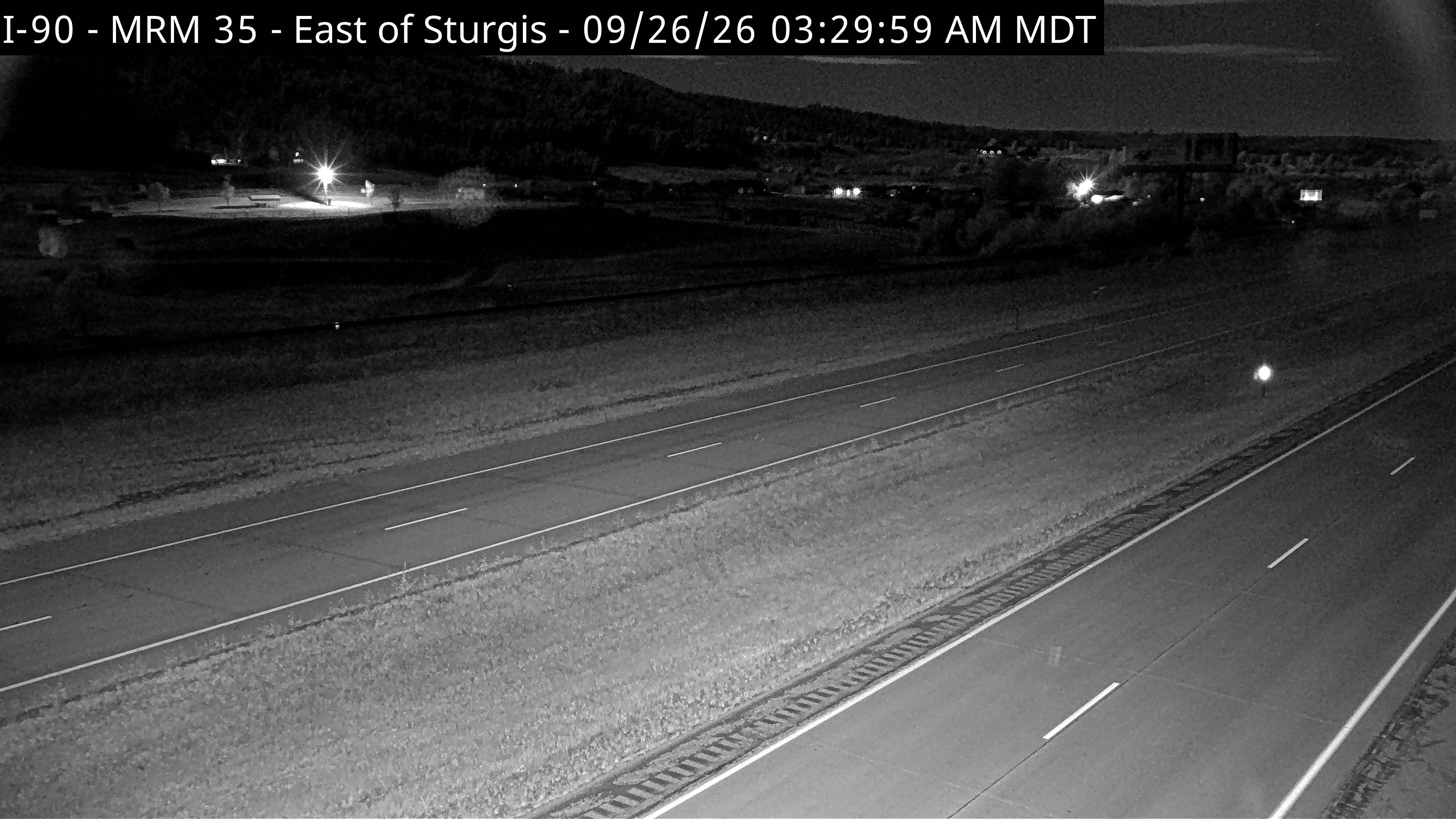 Sturgis-east of town along I-90 @ MP 35.6 looking south