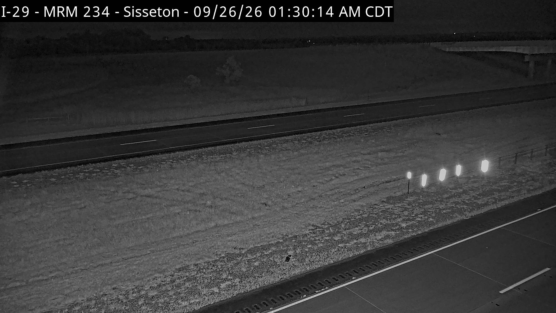 Sisseton-2 miles north of town along I-29 @ MP 234 looking east