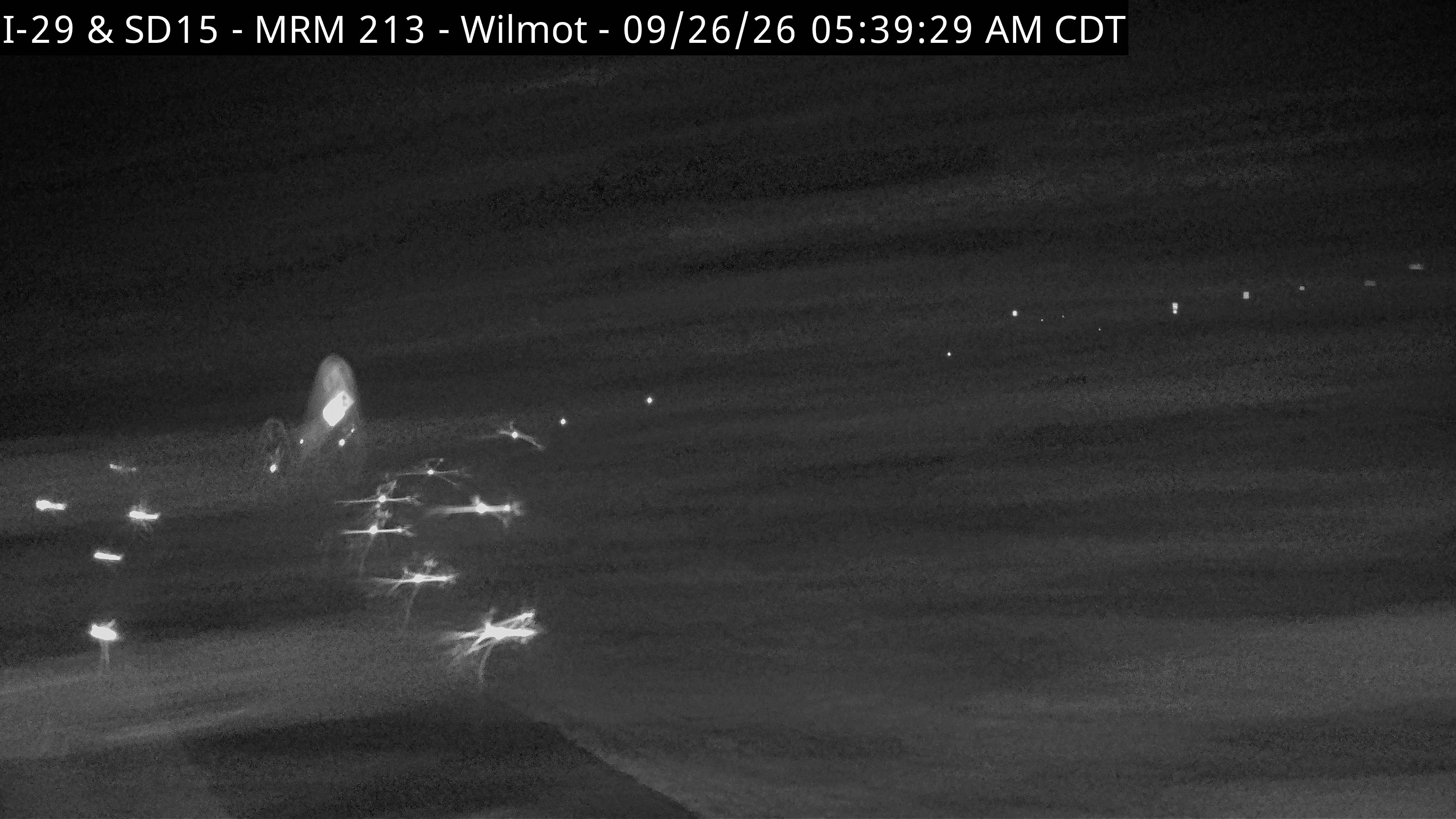 Juntion of I-29 & SD-15 Wilmot looking north