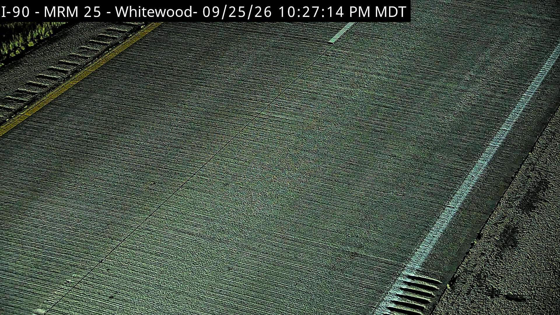 Whitewood- I-90 @ MP 22.5 road surface