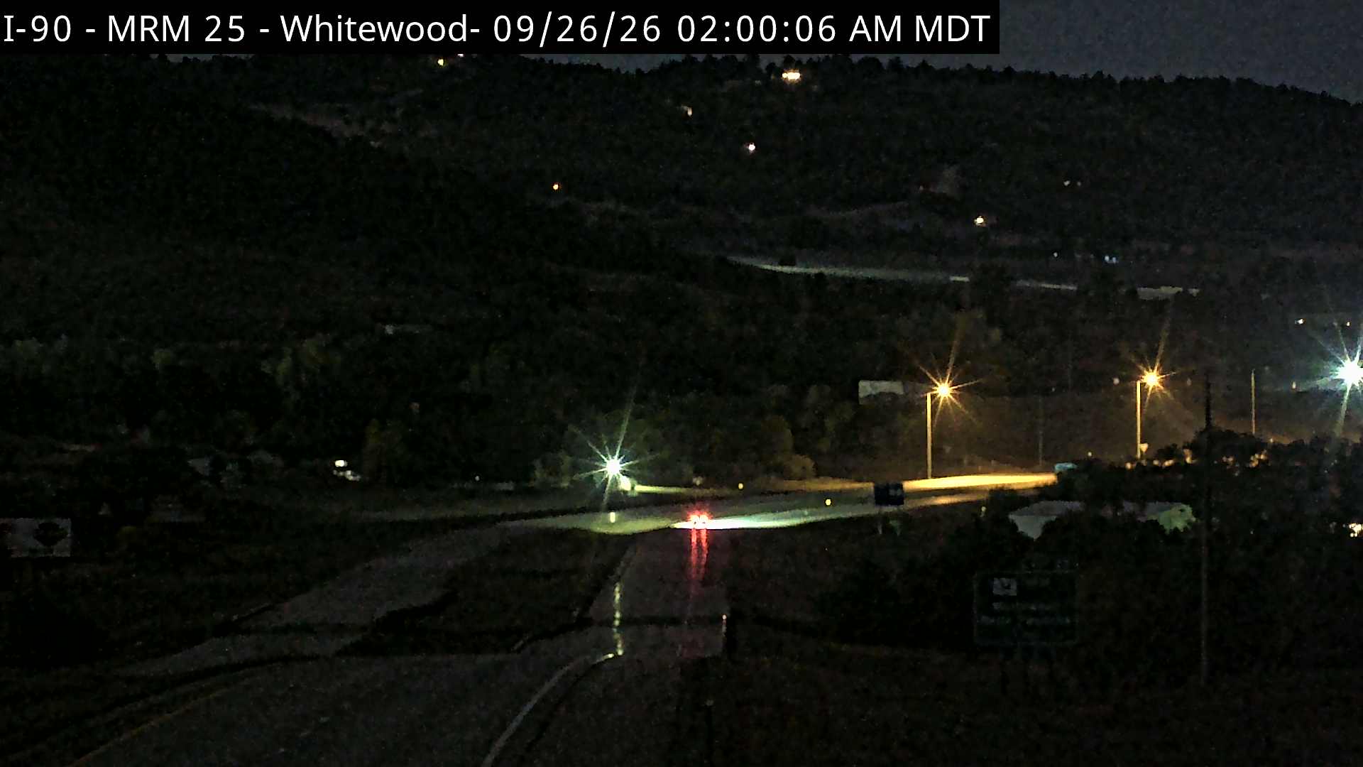 Whitewood- I-90 @ MP 22.5 zoom looking west